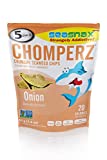 SeaSnax Mini Chomperz Crunchy Seaweed Chips Onion, 0.28 Ounce (Pack of 5)