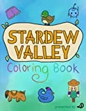 Best Stardew Valley Coloring Book - Includes Chickens, Ducks, Junimos, Slimes, Pelican Town, Buildings, Interiors - 25 Hand-drawn Images