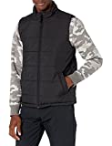Amazon Essentials Men's Mid-Weight Puffer Vest, Black, X-Large
