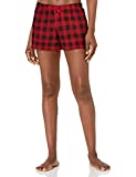 Little Blue House by Hatley Women's Classic Pajama Boxers, Buffalo Plaid, Small