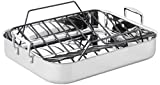 Le Creuset Stainless Steel Roasting Pan with Nonstick Rack, 16.25" x 13.25"