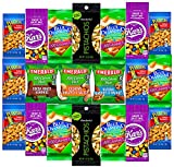 Healthy Snacks Care Package Grab And Go Variety Nuts Pack (20 Count) Include Wonderful Pistachios, Emerald Nuts, Almonds, Planters Peanuts , Blue Diamoond Almonds, Kars Nuts & More