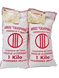 CALASPARRA Rice (Paella Rice) - 2 bags, 4.4 lbs