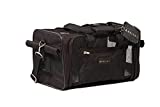 Sherpa Delta Air Lines Travel Pet Carrier, Airline Approved, Padded & Washable, Includes Mesh Windows & Spring Frame, Black, Medium