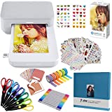 HP Sprocket Studio 4x6” Instant Photo Printer – Bundle: Photo Album, Markers, Scissors, 80 Pack Photo Paper, Stickers.