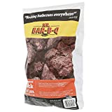 Mr. Bar-B-Q Natural Lava Rocks for Fire Pit | Lava Rocks for Gas Grills Charbroilers | Reduces Flare Ups | Even Heat Distribution | 7 Lb. Bag of Fire Pit Lava Rocks | 1 Pack