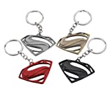 Heavy Duty Cute Superhero Keychain, Incredibly Durable, Perfect for Gifts (Red Super)