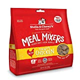 Stella & Chewys Freeze Dried Raw Chewys Chicken Meal Mixers  Dog Food Topper for Small & Large Breeds  Grain Free, Protein Rich Recipe  8 oz Bag