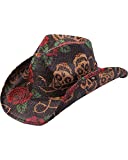 Peter Grimm Ltd Unisex Tainted Love Straw Cowboy Hat Tea One Size