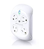 360 Electrical 36036 Revolve Surge Protector with 4 Rotating Outlets,White