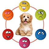 MINIDIO Puppys Favorite Dog Toys Squeaky and Squeaky Dog Ball and Latex Squeaky Ball are Suitable for Puppy Small Medium Pets Balls Dog Toys Christmas Dog Toys