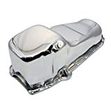 Assault Racing Products A7005 Small Block Chevy Chrome Oil Pan Stock Capacity SBC 283 305 327 350 400