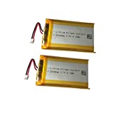 3.7v Battery 2200mAh for PS4 Pro Cuh-zct2u Zct2e Wireless Controller Battery Replacement - Pack of 2