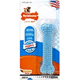 Nylabone Puppy Teething & Soothing Flexible Chew Toy, Blue, X-Small/Petite - Up to 15 lbs.