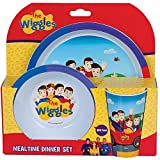 The Wiggles Toddler Plates and Bowls Set, Fun Meal Time for Kids Including BPA Free, Dishwasher Safe, from Popular Kids Music Band