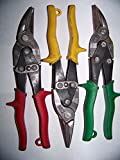 Wiss Aviation Metal Cutting Tin Snips 3 Piece Set M1R, M2R, M3R