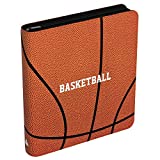 Rayvol Premium 9-Pocket Basketball Card Binder for Trading Cards, Fit 720 Cards with 40 Sleeves Included, 3 D-Ring Album for Card Collection Storage