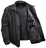 Rothco 3 Season Concealed Carry Jacket, Black, X-Large