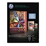 HP CH016A Inkjet Brochure/Flyer Paper, 103 Brightness, 48lb, 8-1/2 x 11, White, 150/Pack