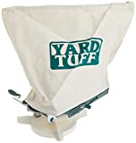 Yard Tuff YTF-25SS Outdoor Lawn Garden Shoulder Spreader with Canvas Bag and Shoulder Strap for Grass Seed, Fertilizer, and More, 25 Pounds