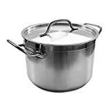 24 Qt Stainless Steel Stock Pot w/Cover