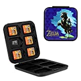 Dainslef 12 in 1 Game Card Case for Nintendo Switch&Lite The Legend of Zelda Nintendo Switch Game Storage Switch Game Card Holder Switch Card Case with 2 Thumb Grip Caps…