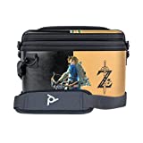 PDP Gaming Officially Licensed Switch Pull-N-Go Travel Case - Zelda Breath of the WIld - Semi-Hardshell Protection - Protective PU Leather - Holds 14 Games - Works with Switch OLED & Lite