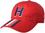 Tommy Hilfiger Men's Devlin Baseball Cap, Apple Red, OS