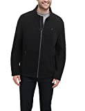 Tommy Hilfiger Men's Classic Zip Front Polar Fleece Jacket, Black, S