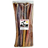12" Bully Sticks - Large Select Thick - Dog Chew Treats, Natural Beef Chews Makes Great Dental Dog Treats (20 Pack)