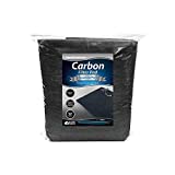 Aquarium Carbon Pad - Cut to Fit Carbon Infused Filter Pad Media for Crystal Clear Fish Tank and Ponds (Carbon Filter 10.5" x 36")