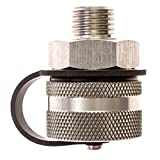 ValvoMax Quick Twist Oil Drain Valve  the Fastest, Easiest, Cleanest Way to Change Oil at Home  No Tools, No Mess, No Cleanup  for 1/2-20 - Stainless Drain Hose Attachment