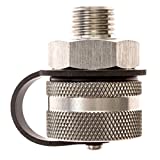ValvoMax Quick Twist Oil Drain Valve  the Fastest, Easiest, Cleanest Way to Change Oil at Home  No Tools, No Mess, No Cleanup  for M16-1.50 - Stainless Drain Hose Attachment