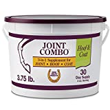 Horse Health Joint Combo Hoof & Coat, Convenient 3-in-1 horse joint supplement provides complete joint, hoof and coat care, 3.75 lbs., 30 day supply