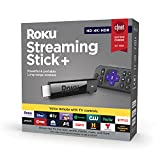 Roku Streaming Stick+ | HD/4K/HDR Streaming Device with Long-range Wireless and Roku Voice Remote with TV Controls