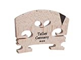 Aubert Teller Germany V Insert Semi Fitted Violin Bridge 4/4, 9142-44