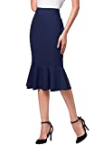 Women Vintage Wear to Work Bodycon Pencil Skirts S K241-5