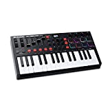 M-Audio Oxygen Pro Mini – 32 Key USB MIDI Keyboard Controller With Beat Pads, MIDI assignable Knobs, Buttons & Faders and Software Suite Included