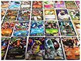 Pokemon TCG : 100 Card LOT Rare, COM/UNC, Holo & Guaranteed EX, MEGA OR Full Art