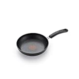 T-fal C5610264 Titanium Advanced Nonstick Thermo-Spot Heat Indicator Dishwasher Safe Cookware Fry Pan, 8-Inch, Black -