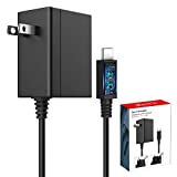 Charger for Nintendo Switch 5FT 15V 2.6A PD Fast Charging Supports TV Dock AC Power Supply Adapter Compatible with Nintendo Switch & Switch Lite Wall Charger with USB Type C Cable for Nintendo Switch