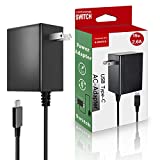 USB-C Charger for Nintendo Switch,Travel Wall Charger AC Adapter Power Supply Replacement for Nintendo Switch,Nintendo Switch Lite,Pro Controller,Nintendo Switch Dock,Support TV Mode[15V/2.6A]