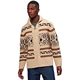 Pendleton, Men's Original Westerley Sweater, Tan/Brown, Small