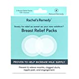 Rachels Remedy Breast Relief Packs for Breastfeeding and Nipple Pain, Increase Milk Supply and Treat Clogged Ducts, 2 per Pack