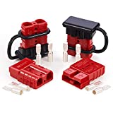 Orion Motor Tech 4 Pcs 6-12 Gauge Battery Quick Connect Disconnect Wire Harness Plug Kit for Recovery Winch or Trailer, 12-36V DC, 50A, 4 Pack