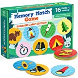 Matching Memory Game for Kids - 32pc Summer Camp Concentration Memory Card Games for Children - Preschool Toddler Memory Games for Kids 3-5, 3, 4, 5 and Up - Boys and Girls