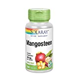 Solaray Mangosteen Fruit 475mg | Whole Herb | Antioxidant & Immune Support Supplement w/ Phytonutrients, Polyphenols, Flavonoids, & More | 100ct