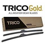 TRICO Gold 24 & 19 Inch Pack of 2 Automotive Replacement Windshield Wiper Blades for My Car (18-2419)