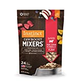 Instinct Freeze Dried Raw Boost Mixers Grain Free All Natural Beef Recipe Dog Food Topper, 6 oz. Bag