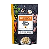 Instinct Freeze Dried Raw Meals Grain Free Cage Free Chicken Recipe Dog Food, 9.5 oz. Bag